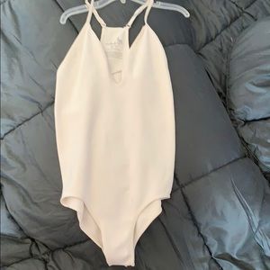 Free people white bodysuit